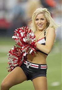 Sport and Fitness: Atlanta Falcons NFL cheerleader girls