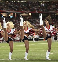 Sport and Fitness: Atlanta Falcons NFL cheerleader girls