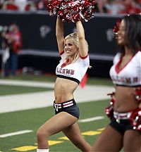 Sport and Fitness: Atlanta Falcons NFL cheerleader girls