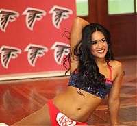 Sport and Fitness: Atlanta Falcons NFL cheerleader girls