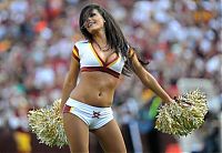 Sport and Fitness: Washington Redskins NFL cheerleader girls