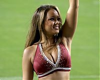 Sport and Fitness: Washington Redskins NFL cheerleader girls