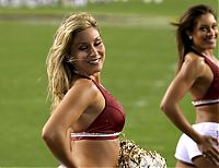 Sport and Fitness: Washington Redskins NFL cheerleader girls