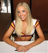 Sport and Fitness: Washington Redskins NFL cheerleader girls