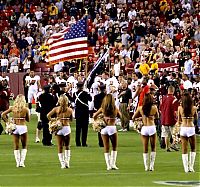 Sport and Fitness: Washington Redskins NFL cheerleader girls