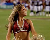 Sport and Fitness: Washington Redskins NFL cheerleader girls