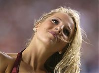 Sport and Fitness: Washington Redskins NFL cheerleader girls