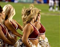 Sport and Fitness: Washington Redskins NFL cheerleader girls