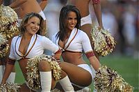 Sport and Fitness: Washington Redskins NFL cheerleader girls