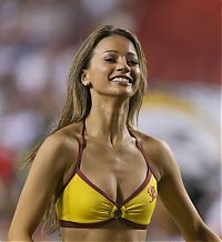 Sport and Fitness: Washington Redskins NFL cheerleader girls