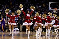 Sport and Fitness: christmas cheerleader girls