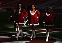 Sport and Fitness: christmas cheerleader girls