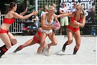 Sport and Fitness: girls playing rugby