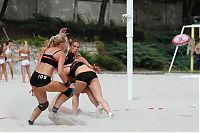 Sport and Fitness: girls playing rugby