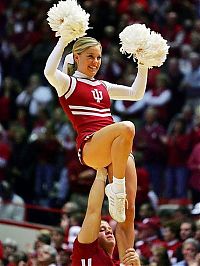 TopRq.com search results: Indiana Hoosiers cheerleader girls