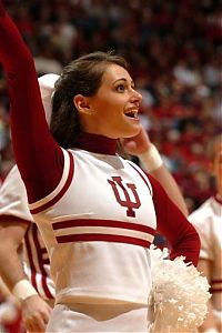 TopRq.com search results: Indiana Hoosiers cheerleader girls