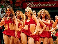 Sport and Fitness: Miami Heat NBA cheerleader girls