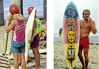 Sport and Fitness: Vintage surf art photography by Jeff Divine