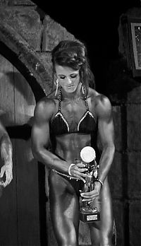 Sport and Fitness: Georgina McConnell, strong fitness bodybuilding girl