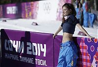 Sport and Fitness: Sport girl athlete, 2014 Winter Olympics, Sochi, Russia