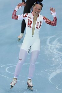 Sport and Fitness: Sport girl athlete, 2014 Winter Olympics, Sochi, Russia