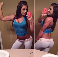 Sport and Fitness: Caitlin Rice, strong fitness bodybuilding girl