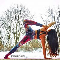 TopRq.com search results: Laura Sykora Kasperzak, girl practicing yoga poses