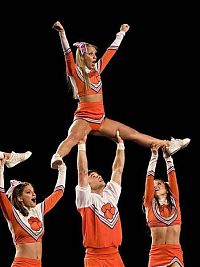 Sport and Fitness: cheerleader girls