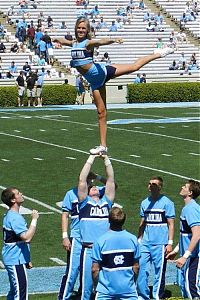 Sport and Fitness: cheerleader girls