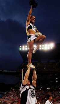 Sport and Fitness: cheerleader girls