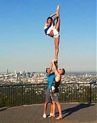 Sport and Fitness: cheerleader girls