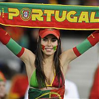 Sport and Fitness: cute football fan girls