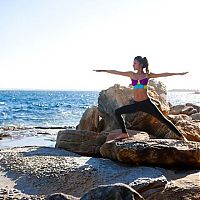 Sport and Fitness: flexible gymnastic girl