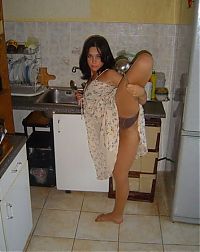 TopRq.com search results: young brunette girl doing flexible gymnastics at home