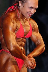 Natalia Trukhina, strong fitness bodybuilding girl