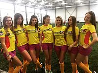 Sport and Fitness: soccer girls