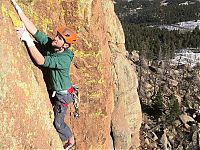 Sport and Fitness: rock climbing photography