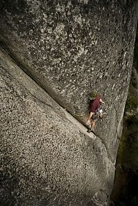 Sport and Fitness: rock climbing photography