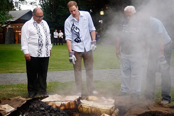 Prince William in New Zealand