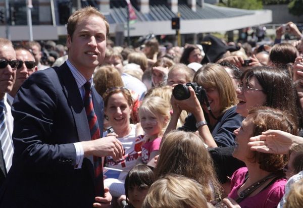 Prince William in New Zealand