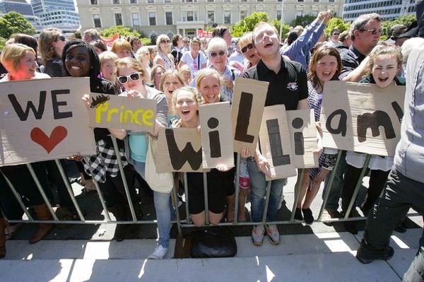 Prince William in New Zealand