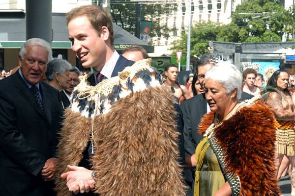 Prince William in New Zealand