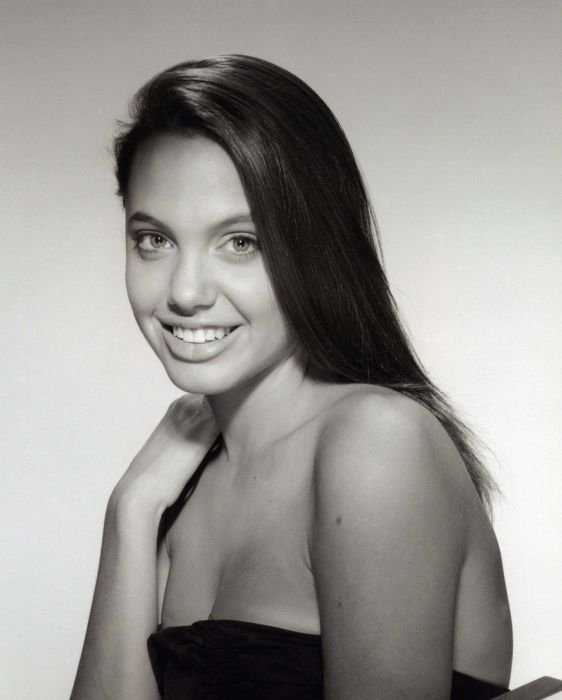 Young Angelina Jolie by Harry Langdon