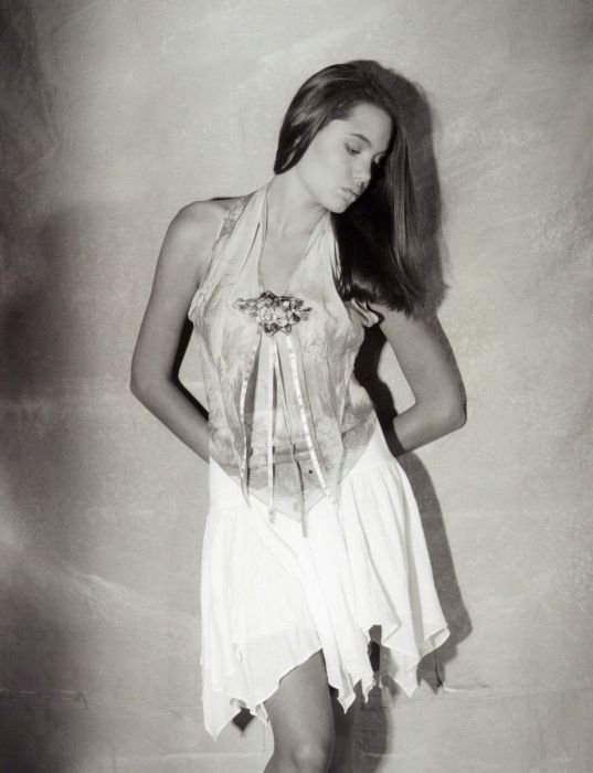 Young Angelina Jolie by Harry Langdon