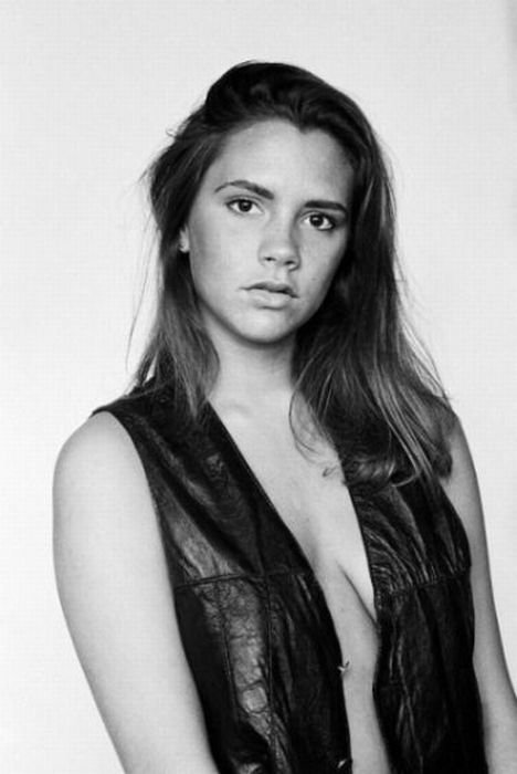Young Victoria Beckham, 17 years