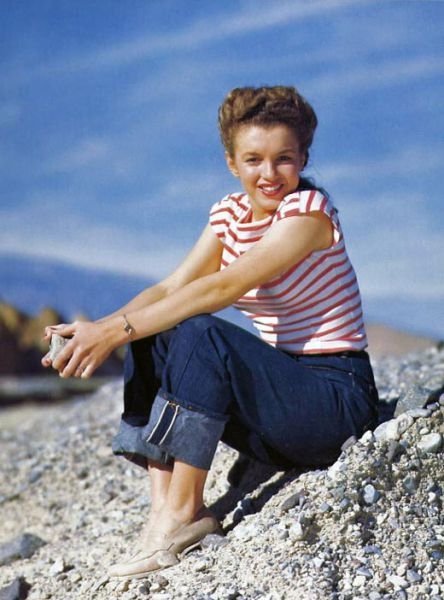 Norma Jeane Mortenson, before she became Marilyn Monroe