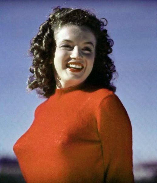 Norma Jeane Mortenson, before she became Marilyn Monroe