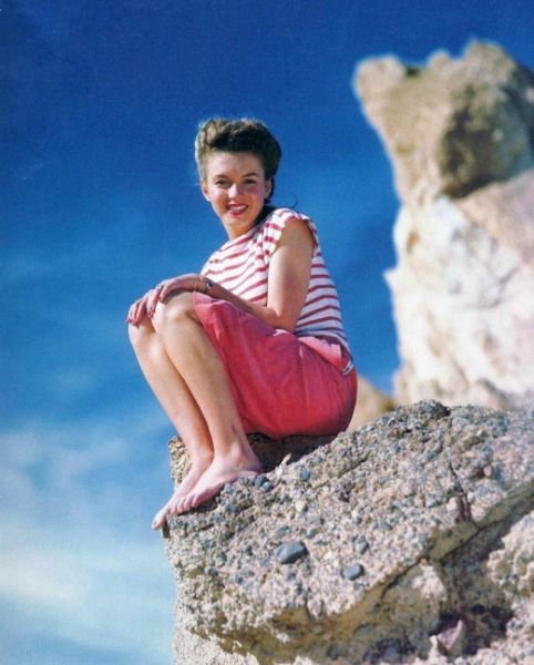 Norma Jeane Mortenson, before she became Marilyn Monroe