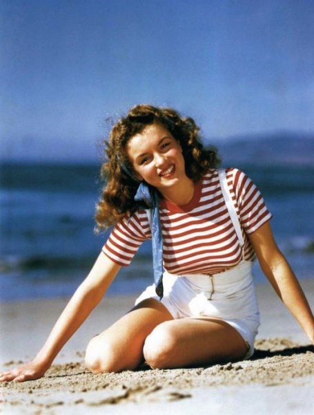 Norma Jeane Mortenson, before she became Marilyn Monroe