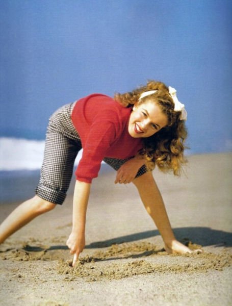 Norma Jeane Mortenson, before she became Marilyn Monroe